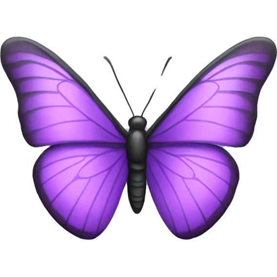 purple buttefly emoji emoji