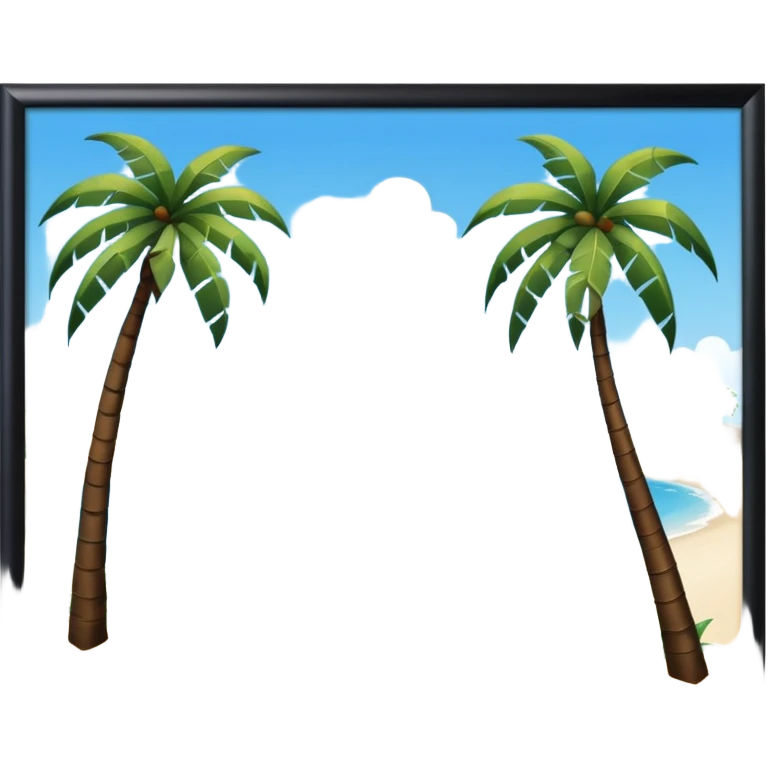  playa sin recuadro  emoji