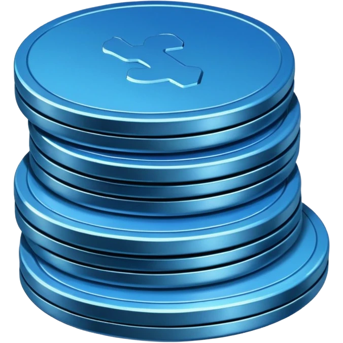 blue coins credit pack emoji