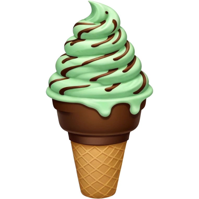 mint chocolate chip emoji