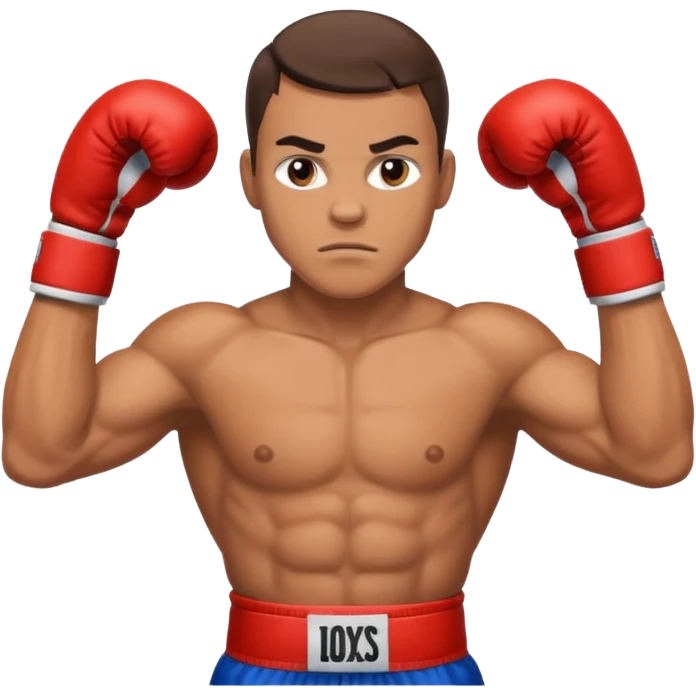 Boxer emoji