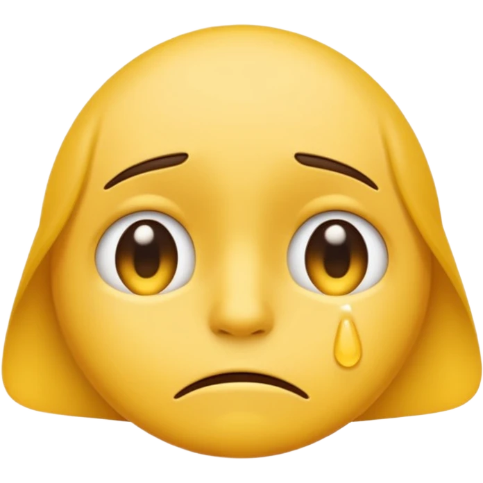 Create a very sad emoji emoji