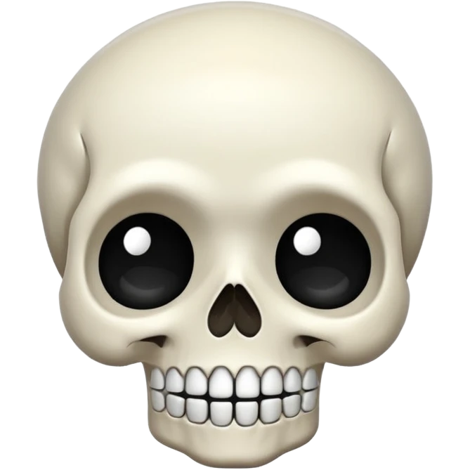 
Cute kawaii skull  cartoon -style/cute and transparent for a sticker 
 
 emoji