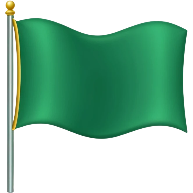 make a green flag emoji emoji
