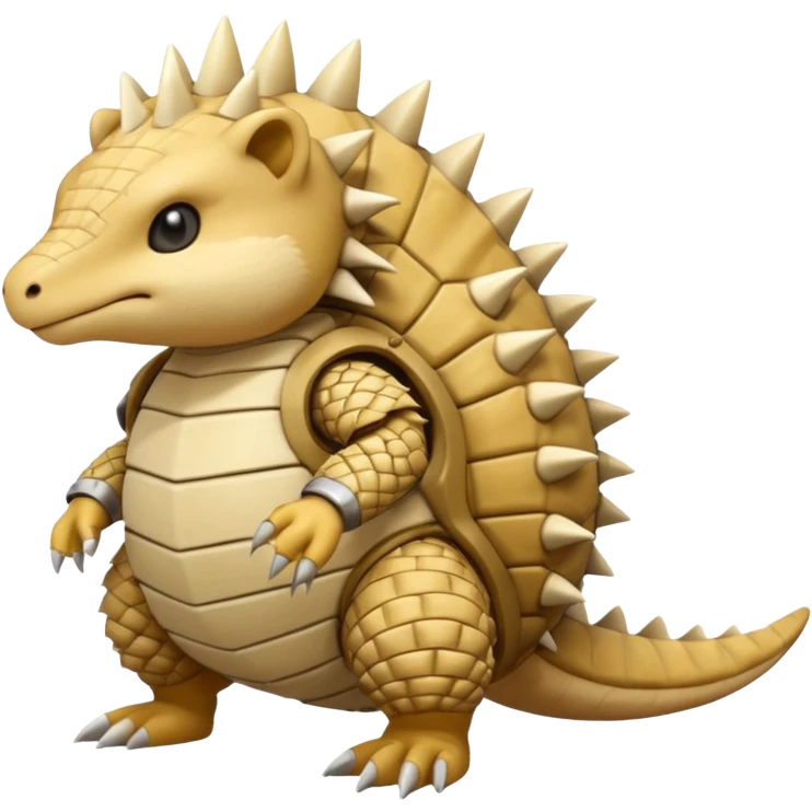 Sandshrew-Fakémon-hybrid-creature (full body)  emoji