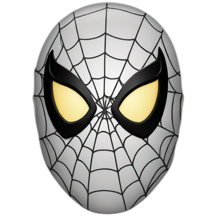 Spider-man mask emoji