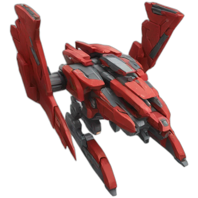 red mecha falcon emoji