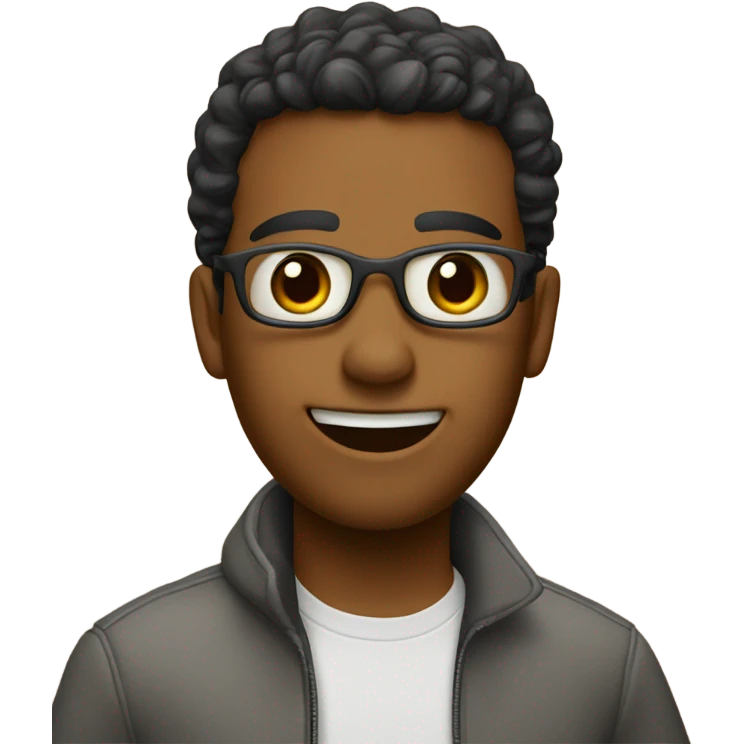 Saying “hi” emoji