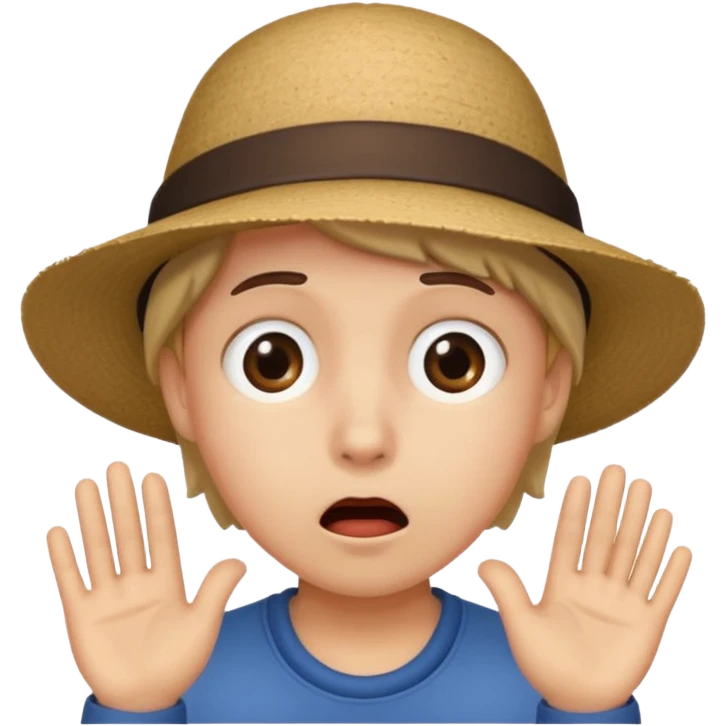 Emoji say “Hope no one saw that…” emoji