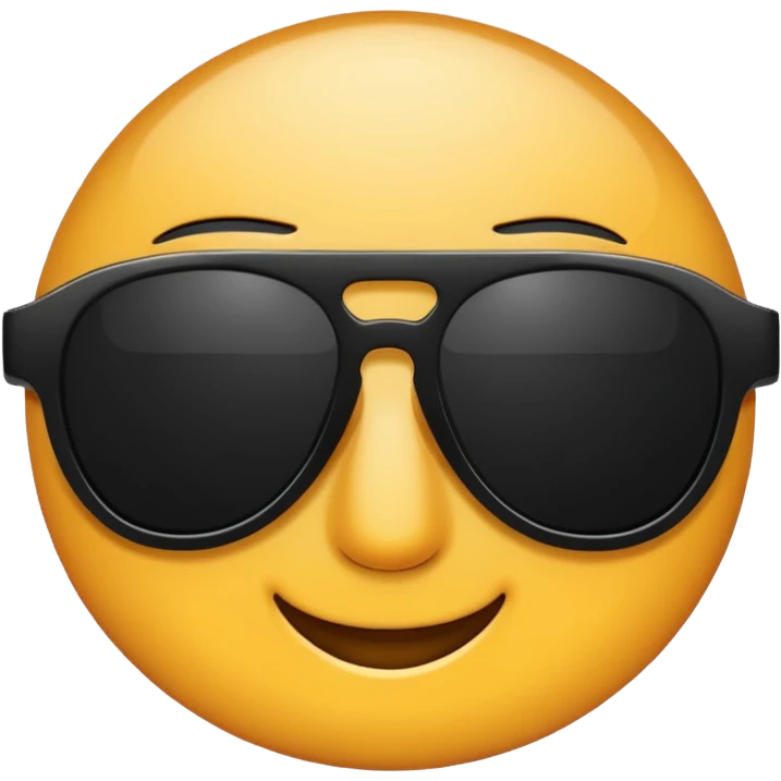 SUNGLASSES emoji