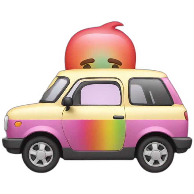 Gaycar emoji