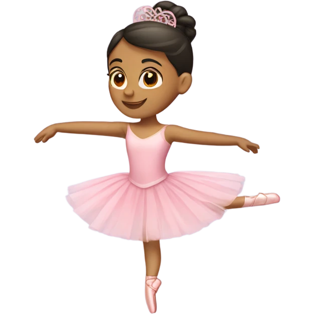 Hispanic ballerina emoji