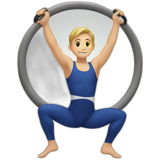 Gymnastic rings emoji