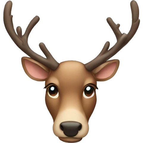 Reindeer emoji