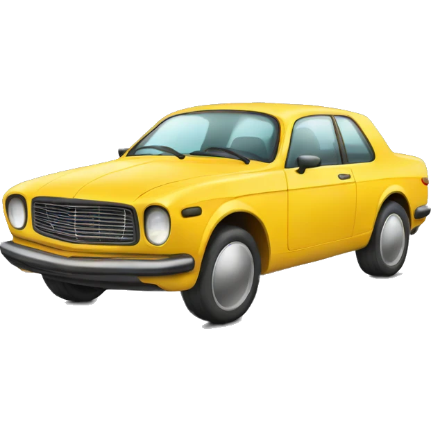 Car with sunglasses emoji