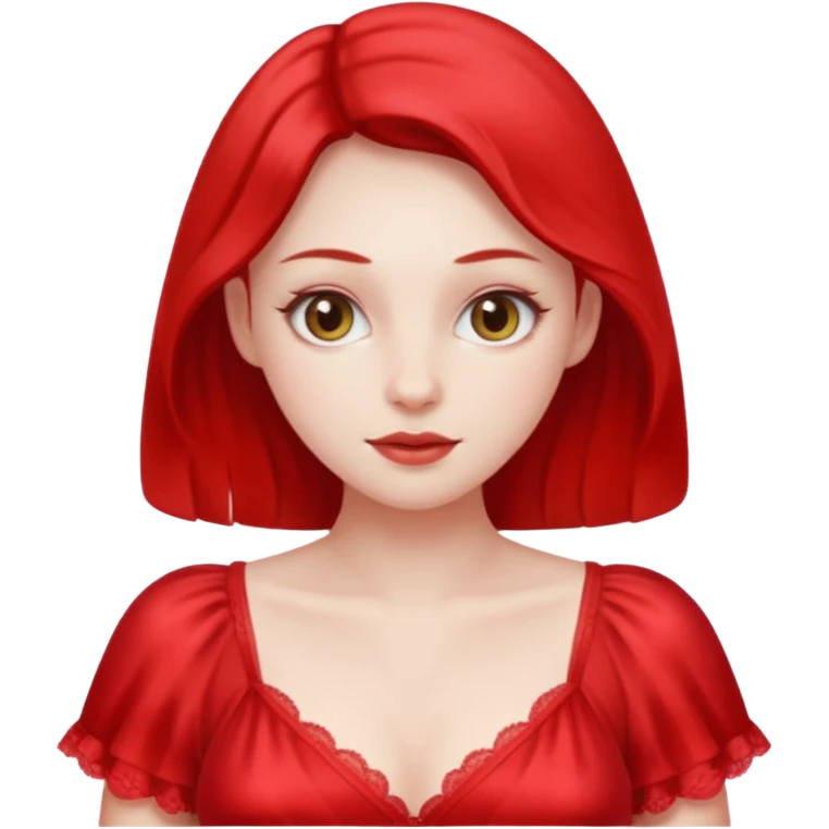 red nightie emoji