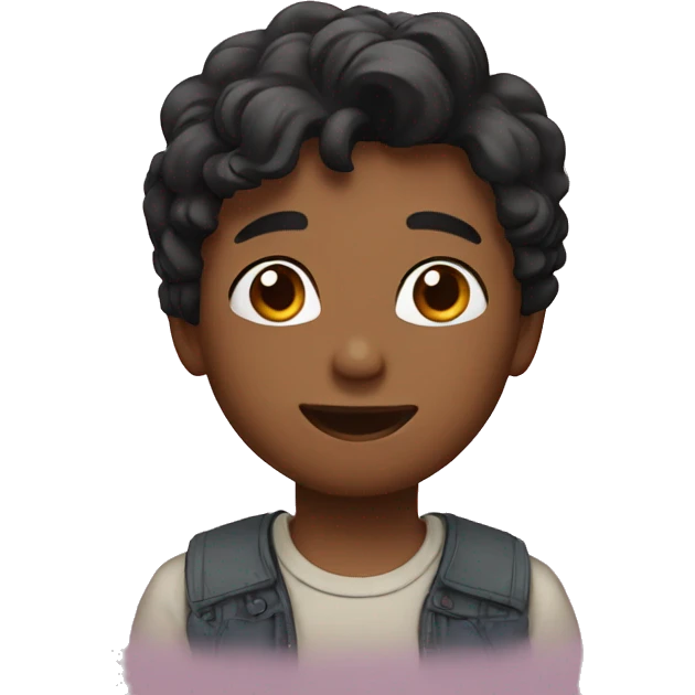 Boy in love emoji