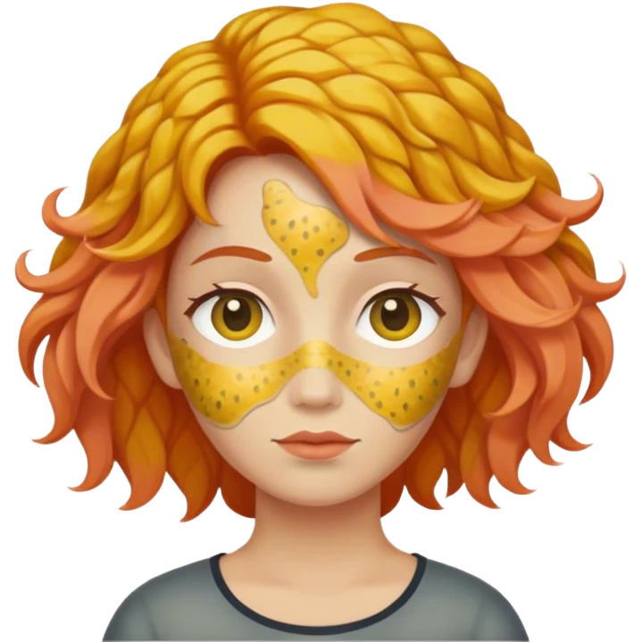 Salmon cry mustard emoji
