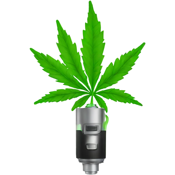 Weed vape emoji