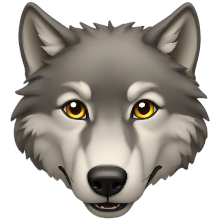 Wolf  emoji