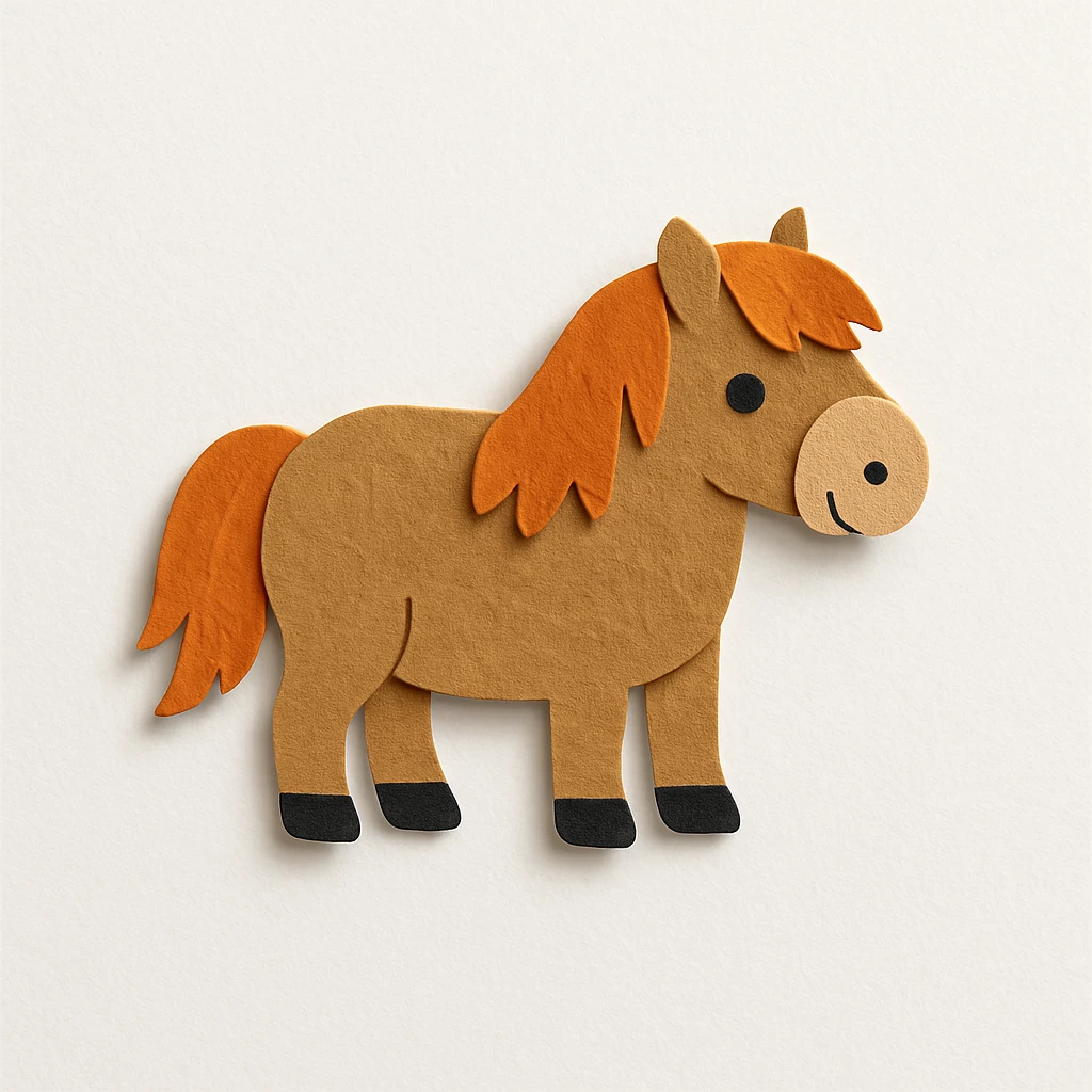 miniature shetland pony emoji