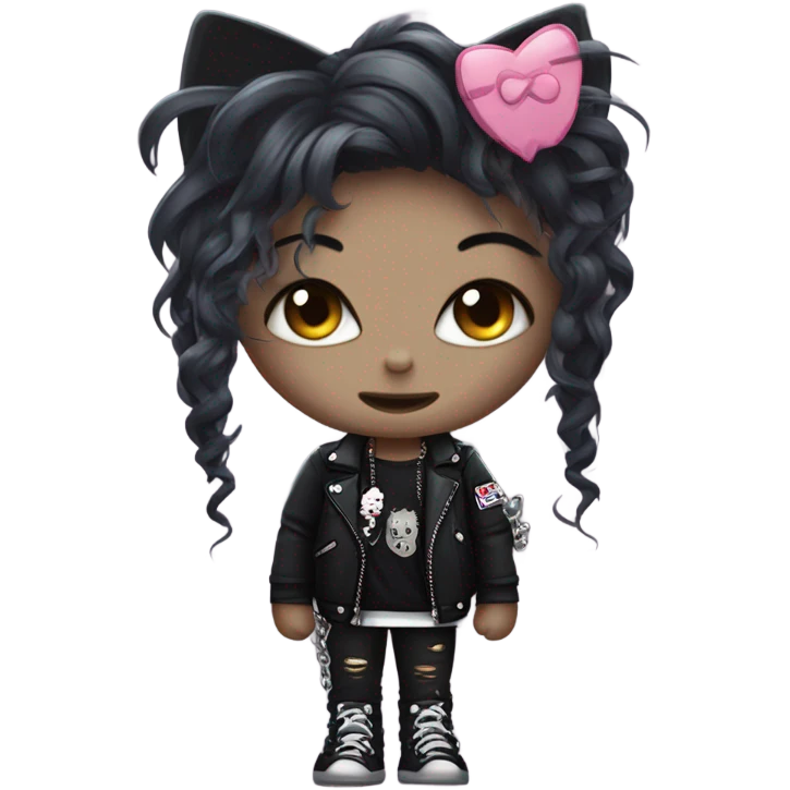 hello kitty emo emoji