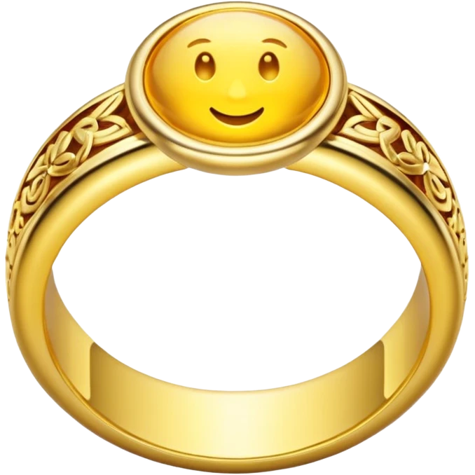 LoTR gold ring emoji