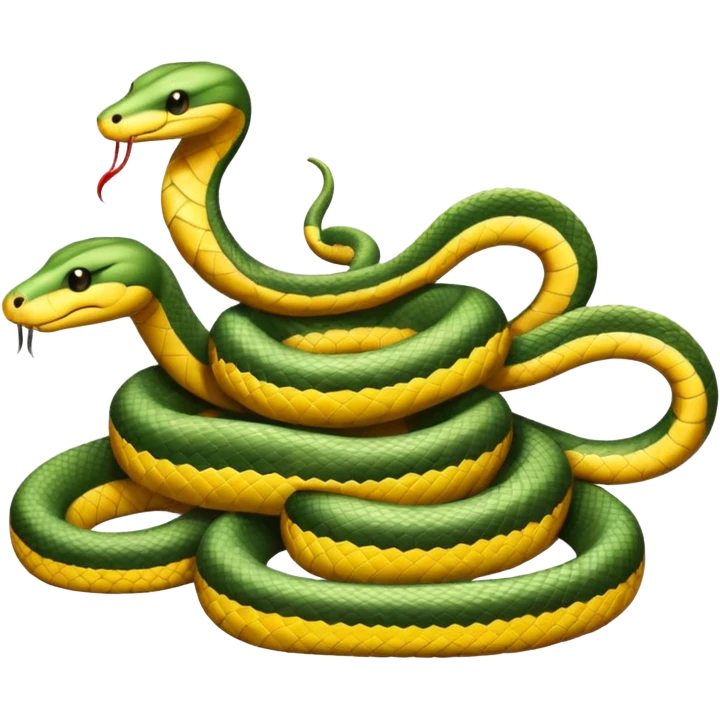 snakes wearing t-shirts emoji