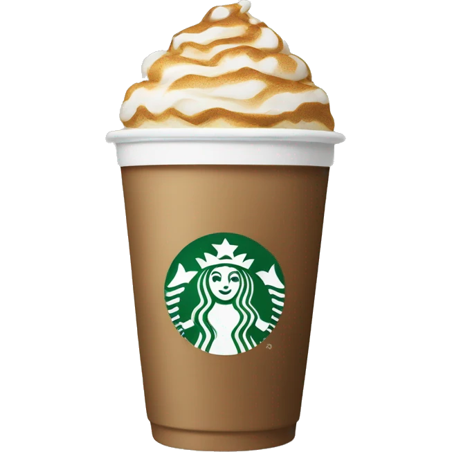 Starbucks cup emoji