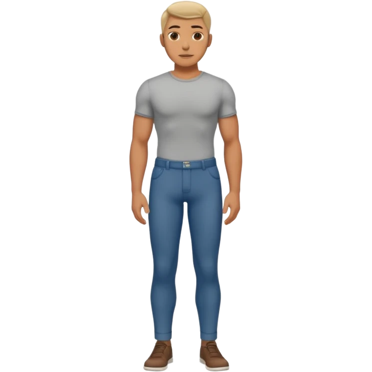 Man with a huge bulge in his pants  emoji