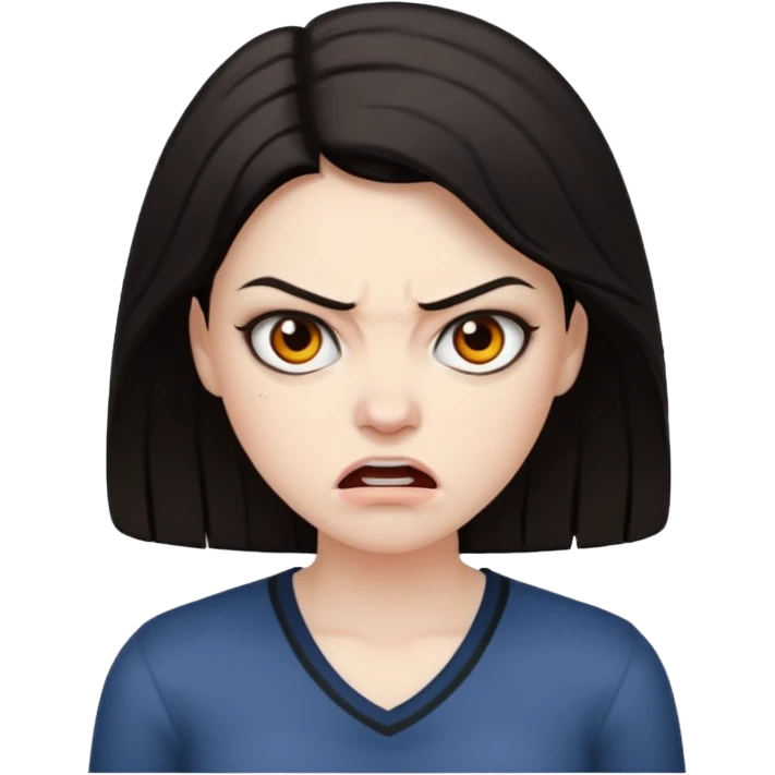woman angry emoji