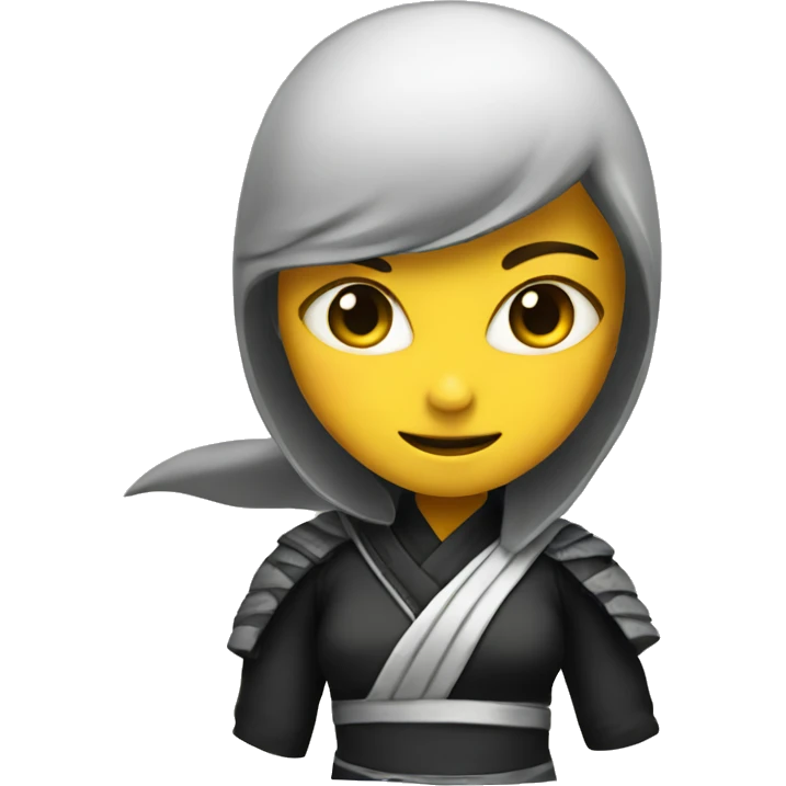 Girl ninja emoji