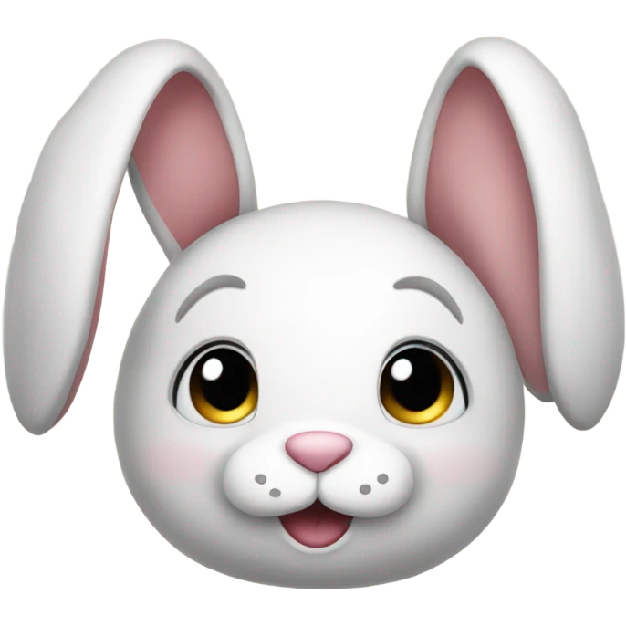 Jelly cat stuffed animal bunny emoji