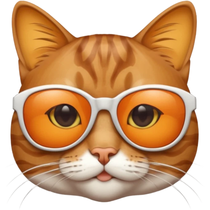 Cat wearing sunglasses emoji