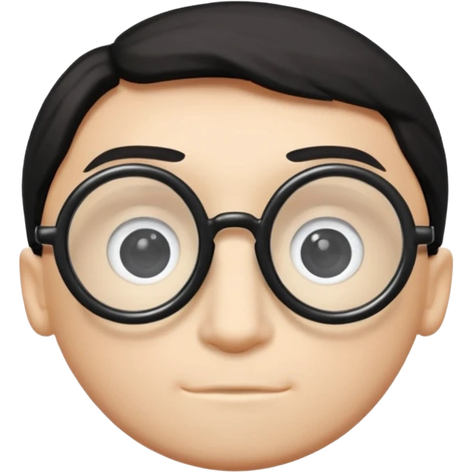 harry potter glasses emoji