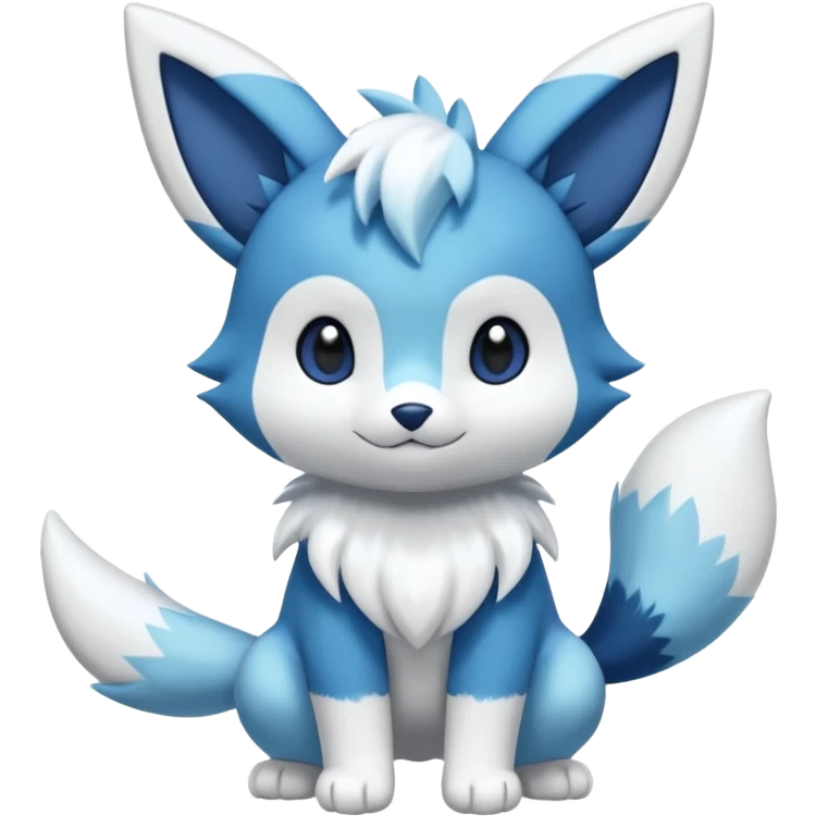 Glaceon-Oshawott-Meowstic-Fakémon-hybrid-creature (full body)  emoji