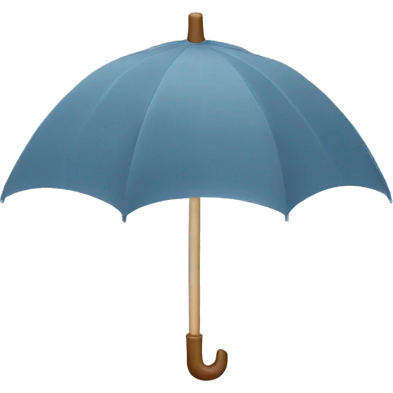 UMBRELLA WITH J HANDLE emoji