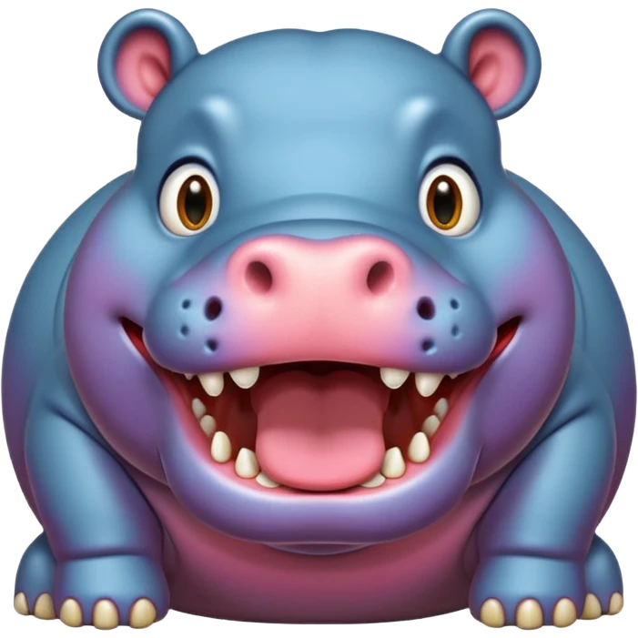 hungry hippo emoji