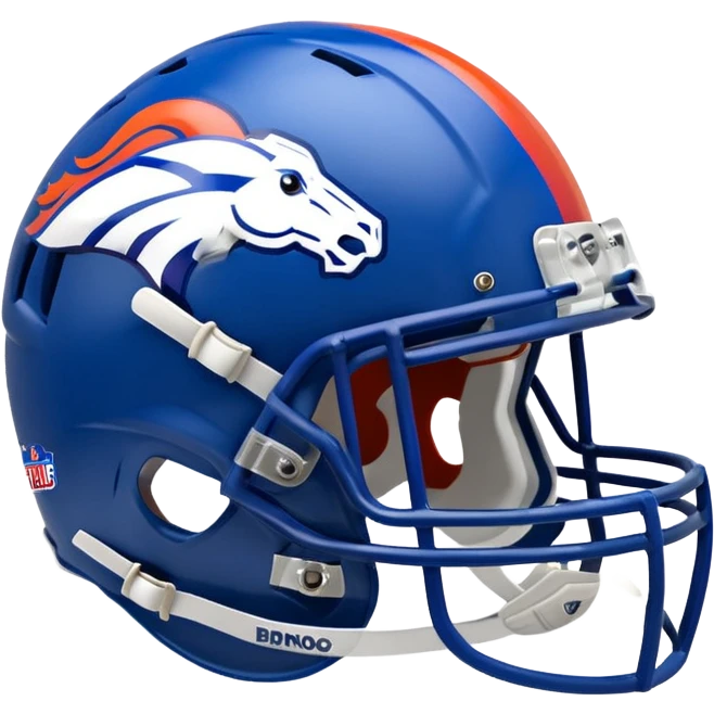 Denver bronco sitting on buffalo bills emoji