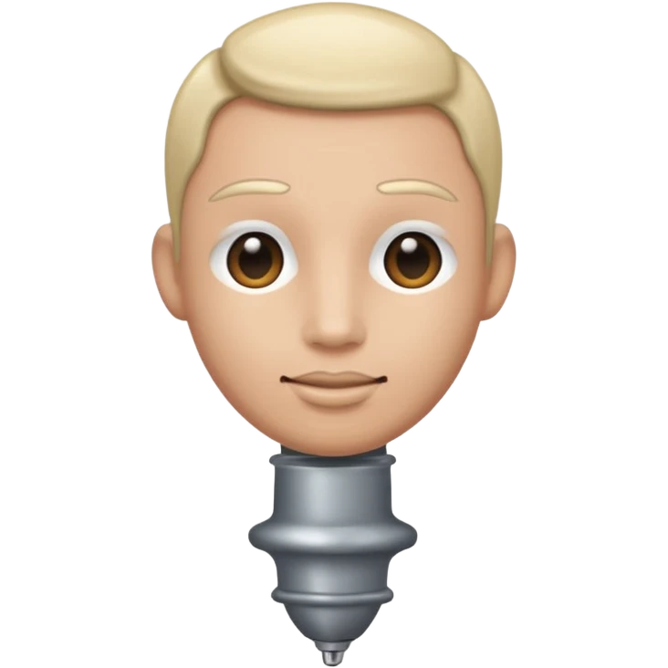 Buttplug in butt emoji