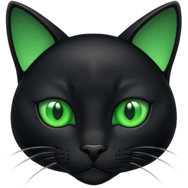 Black cat emoji
