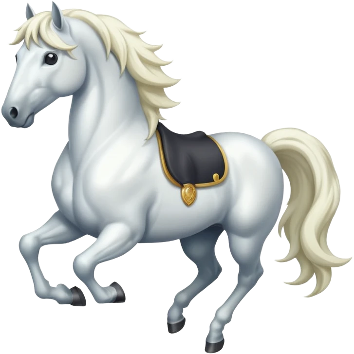 White horse emoji