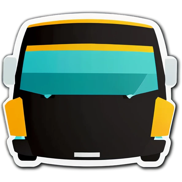 Angry Amazon driver van emoji