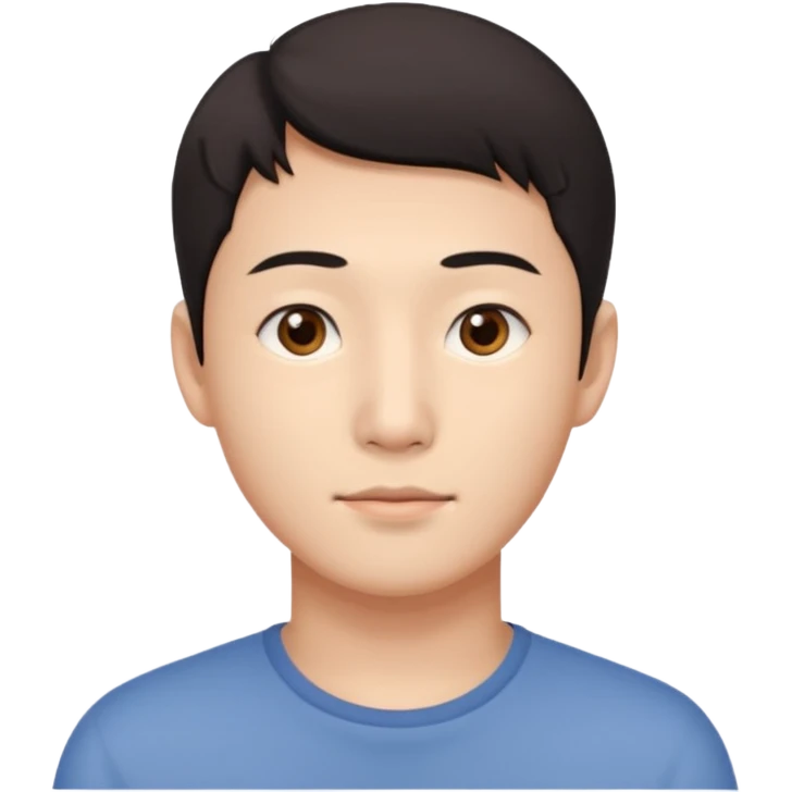 asian male thin face emoji