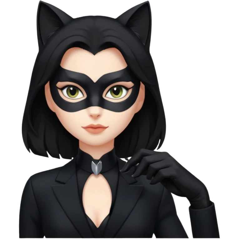 Cat woman emoji