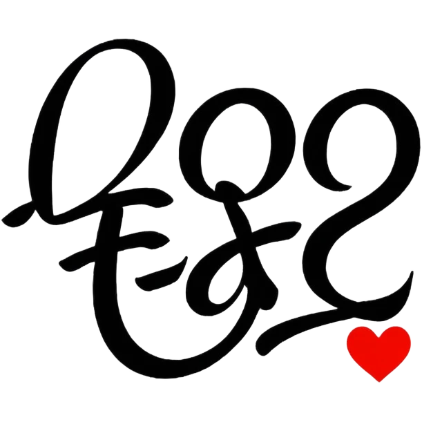 L'écriture du mot amour en japonais  emoji