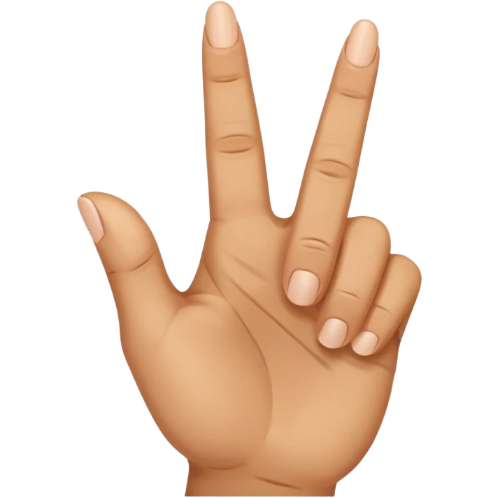 🤟 забери мізінчик і постав середній палець emoji