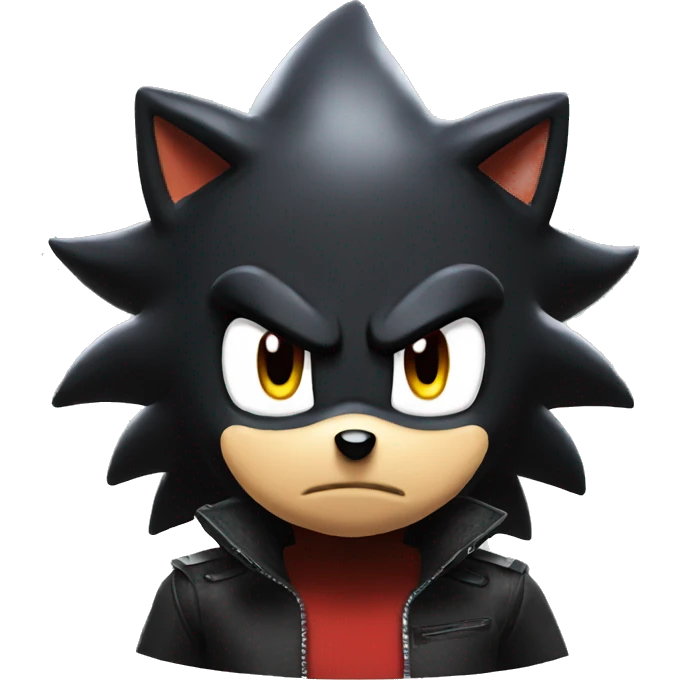 shadow the hedgehog emoji