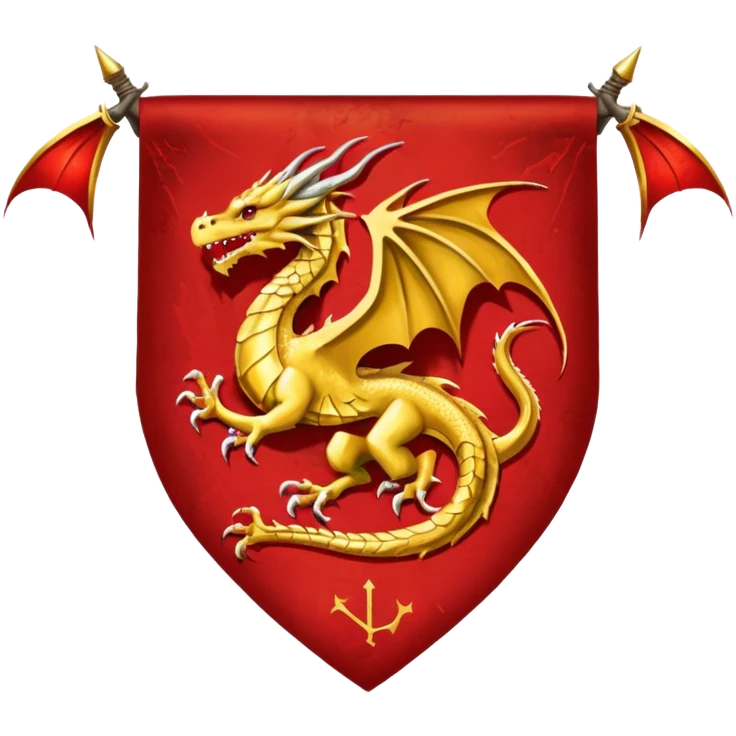 Dragon army banner emoji
