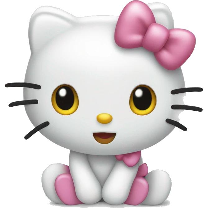 Love hello kitty emoji